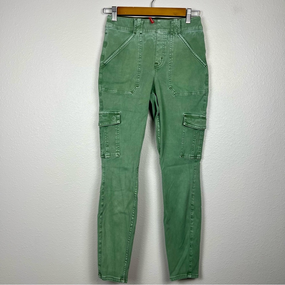 SPANX Green Cargo Pants